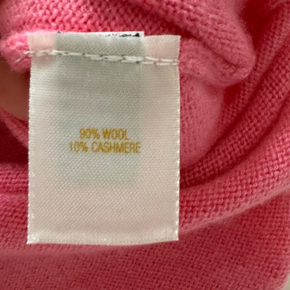 Kate Spade Pink Wool/Cashmere Cardigan - Picture 2 of 4